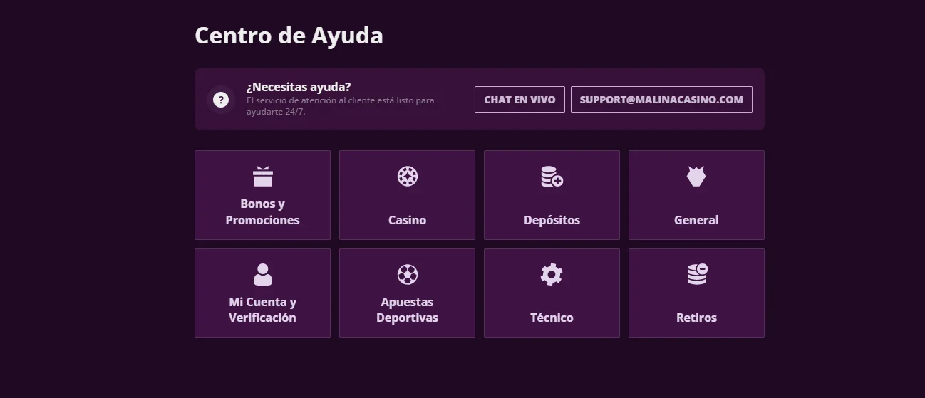 Atención al cliente